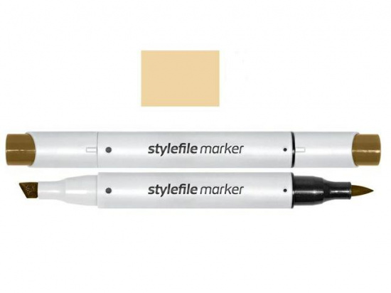 Маркер "Stylefile Brush" двухсторонний цв.114 Коричнево-серый